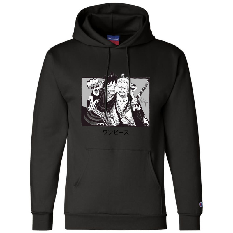 Luffy And Zoro   One Piece Champion Hoodie | Artistshot