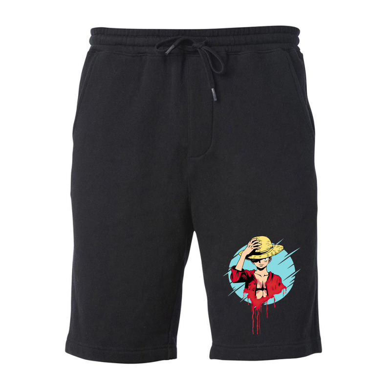 Anime One Piece Fleece Short | Artistshot