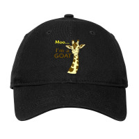 Giraffe Giraffes Funny Confusing Giraffe Moo Im A Goat 122 Giraffes Adjustable Cap | Artistshot