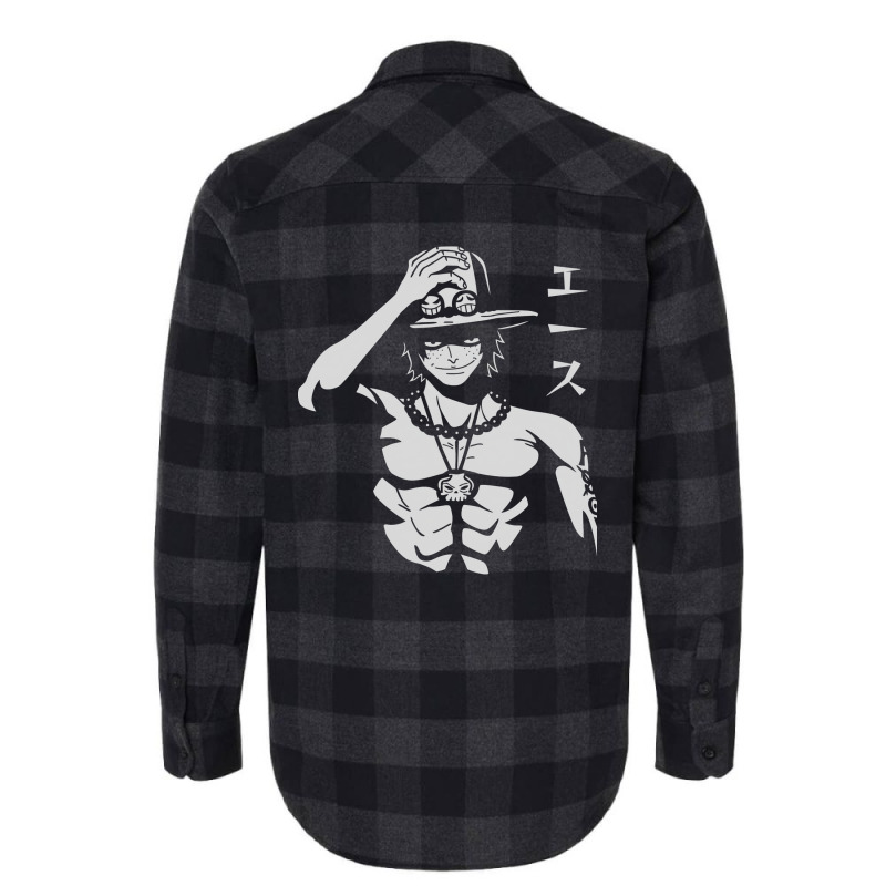 Portgas D Ace Flannel Shirt | Artistshot