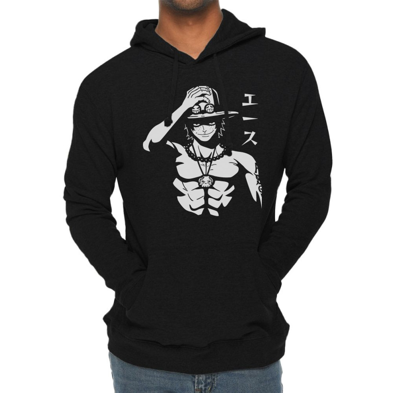 Portgas D Ace Lightweight Hoodie | Artistshot