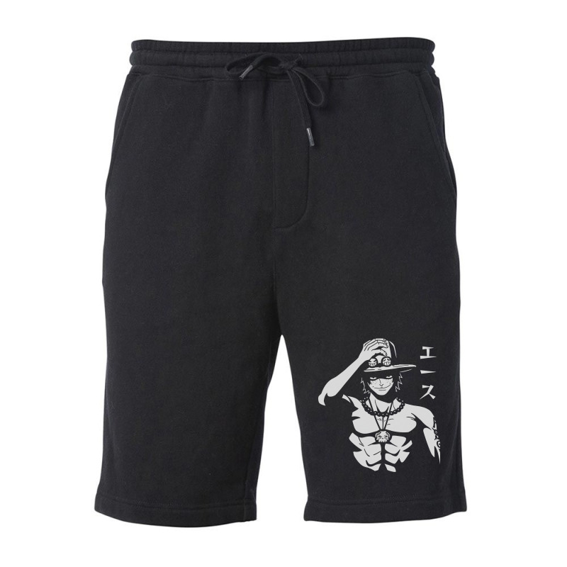 Portgas D Ace Fleece Short | Artistshot