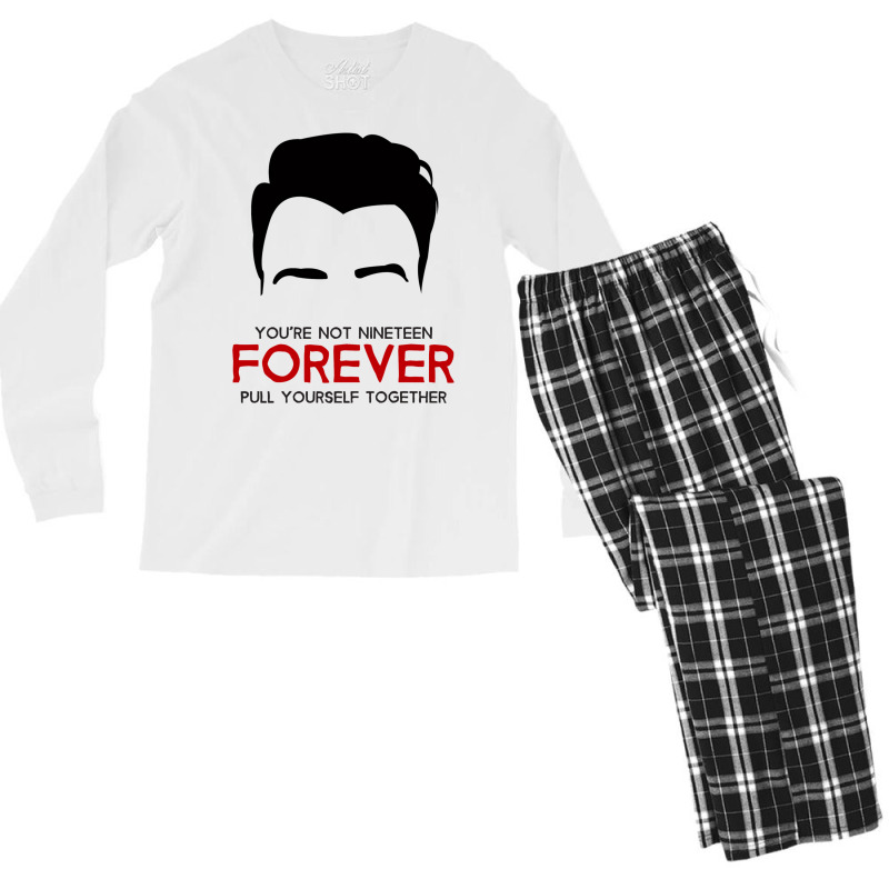 Courteeners Youre Not 19 Forever Classic Men's Long Sleeve Pajama Set | Artistshot