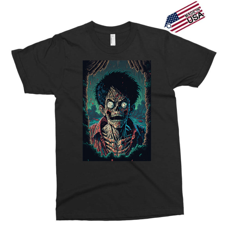 Zombie Luffy Exclusive T-shirt | Artistshot