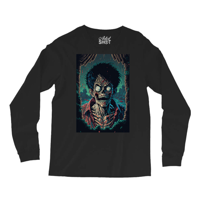 Zombie Luffy Long Sleeve Shirts | Artistshot