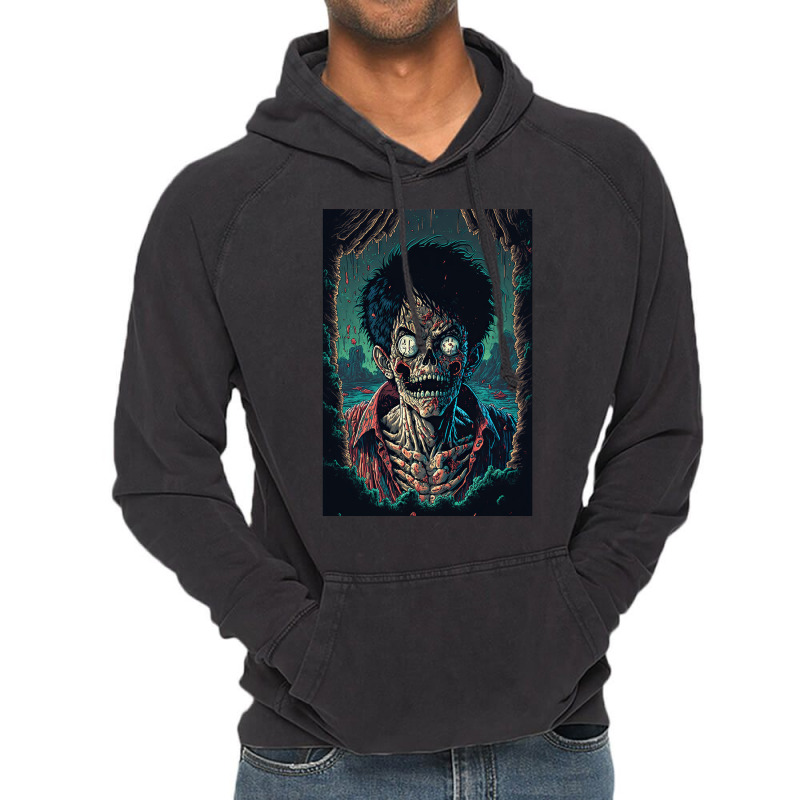 Zombie Luffy Vintage Hoodie | Artistshot