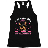 Just A Girl Who Loves Australian Kelpie 262 Racerback Tank | Artistshot