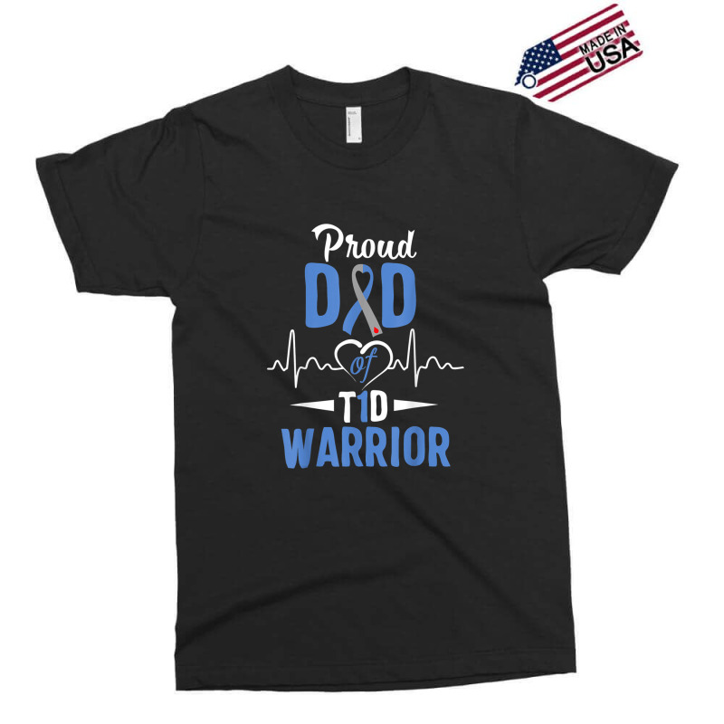 T1d Proud Dad Diabetes Awareness Type 1 Insulin Pancreas Exclusive T-shirt by JosephWDaniels | Artistshot