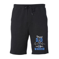 T1d Proud Dad Diabetes Awareness Type 1 Insulin Pancreas Fleece Short | Artistshot