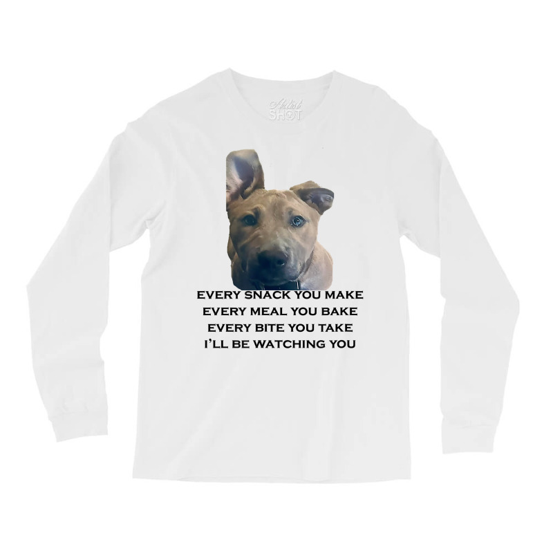 Barley I'll Be Watching You T Shirt Long Sleeve Shirts | Artistshot