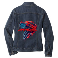 Anuel Aa Ladies Denim Jacket | Artistshot