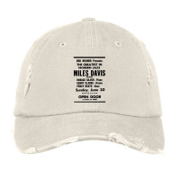 Miles Jazz Retro Faded Styled Design Vintage Cap | Artistshot