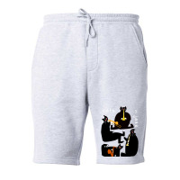 Cats In Jazz Classic  Tumblr Fleece Short | Artistshot