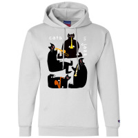 Cats In Jazz Classic  Tumblr Champion Hoodie | Artistshot