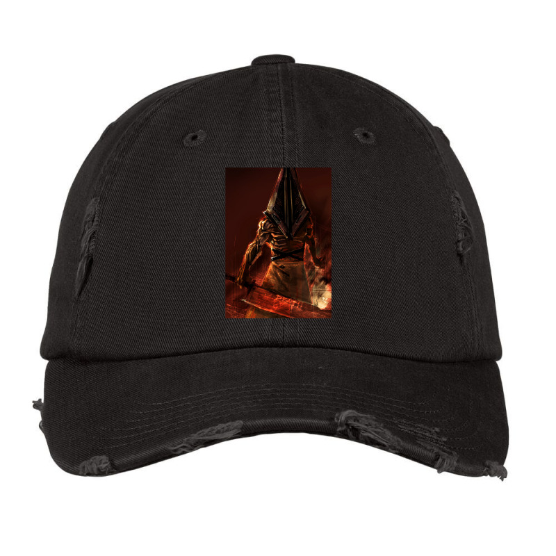 Pyramid Monster Head Silent Horror Hill 1 Vintage Cap | Artistshot