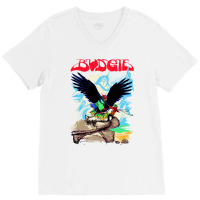 Budgie Never Turn Back On A Friend Active  Stars V-neck Tee | Artistshot