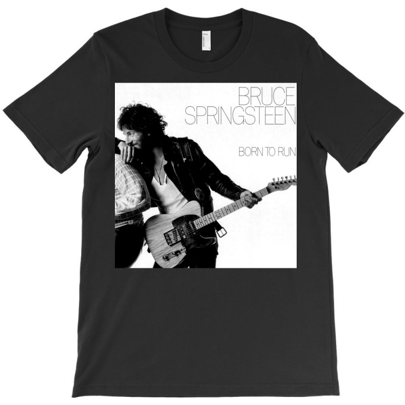 Brc Sprngstn Born To Run Album Cover   E T-shirt | Artistshot