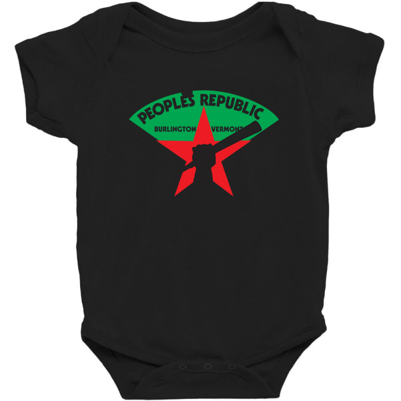 People's Republic Of Burlington Softball Team Baby Bodysuit | Artistshot