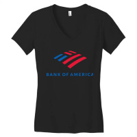 Bank Of America Women's V-neck T-shirt | Artistshot