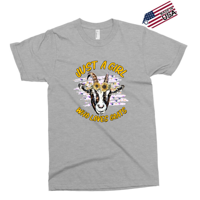 Just A Girl Who Loves Goats Exclusive T-shirt | Artistshot