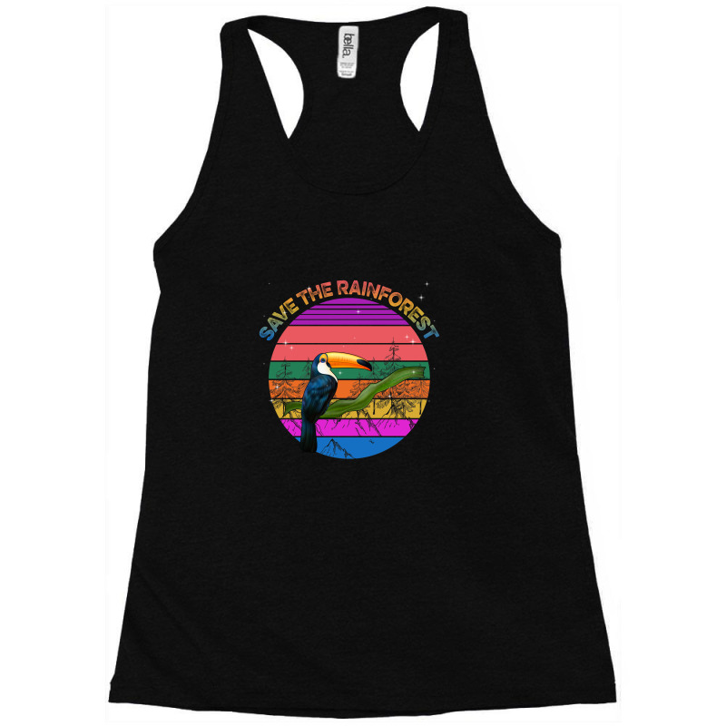 Save The Rainforest Racerback Tank by autlu2024 | Artistshot