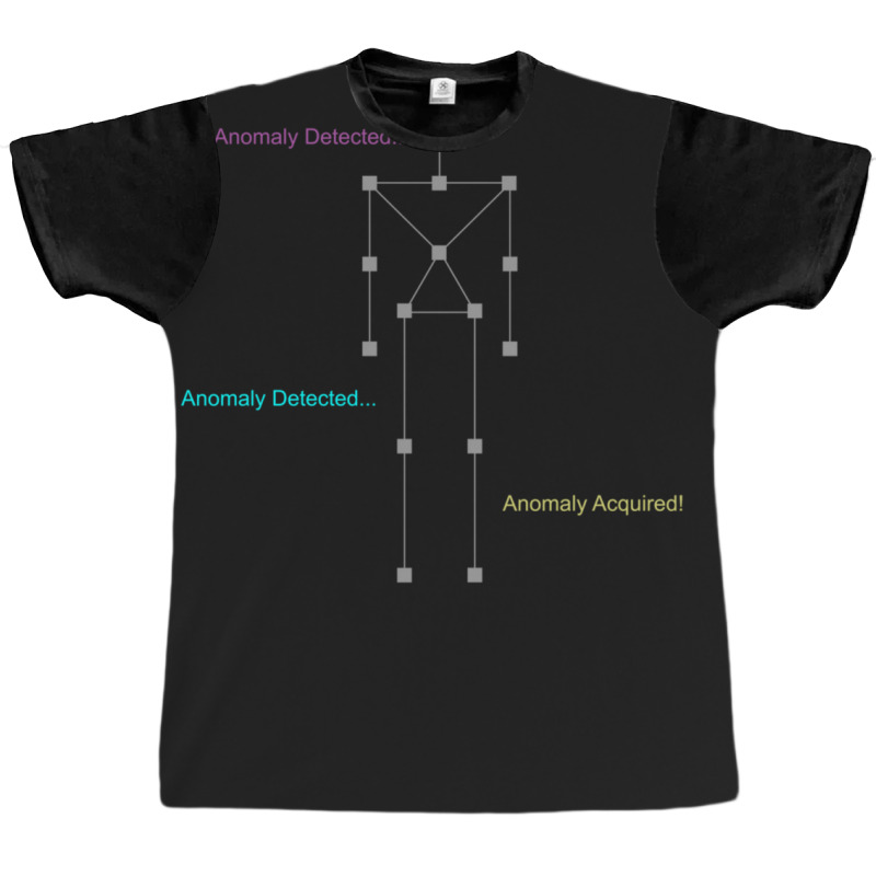 Anomaly Detected - Gray Graphic T-shirt by CurtisDaleCochran | Artistshot