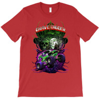 Grave Digger Monster Jam Monster Truck T-shirt | Artistshot