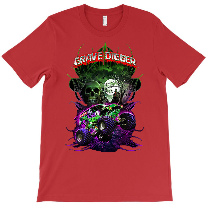 Grave Digger Monster Jam Monster Truck T-Shirt by nianaraegana | Artistshot