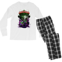 Grave Digger Monster Jam Monster Truck Men's Long Sleeve Pajama Set | Artistshot