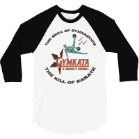 Gymkata Worst Movie Cult T Shirt 3/4 Sleeve Shirt | Artistshot