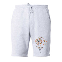 Dandelion Chicken Flower   Floral Chicken Tree Lover Fleece Short | Artistshot