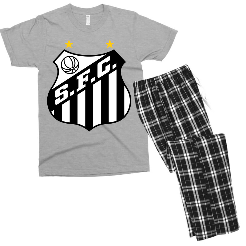 Suitable-santos-worn Men's T-shirt Pajama Set | Artistshot