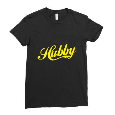 Hubby Ladies Fitted T-shirt Designed By Viera4