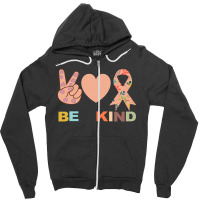 Be Kind Zipper Hoodie | Artistshot