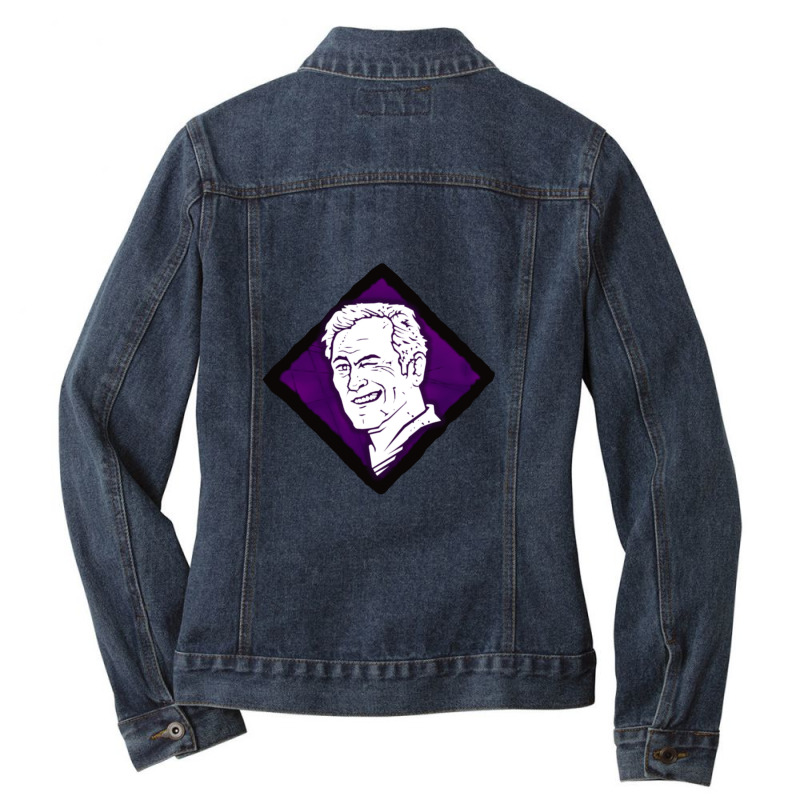 Flip Flop Hq Diamond Perk Inspired Splash Art Ladies Denim Jacket by FeytenJoreto | Artistshot