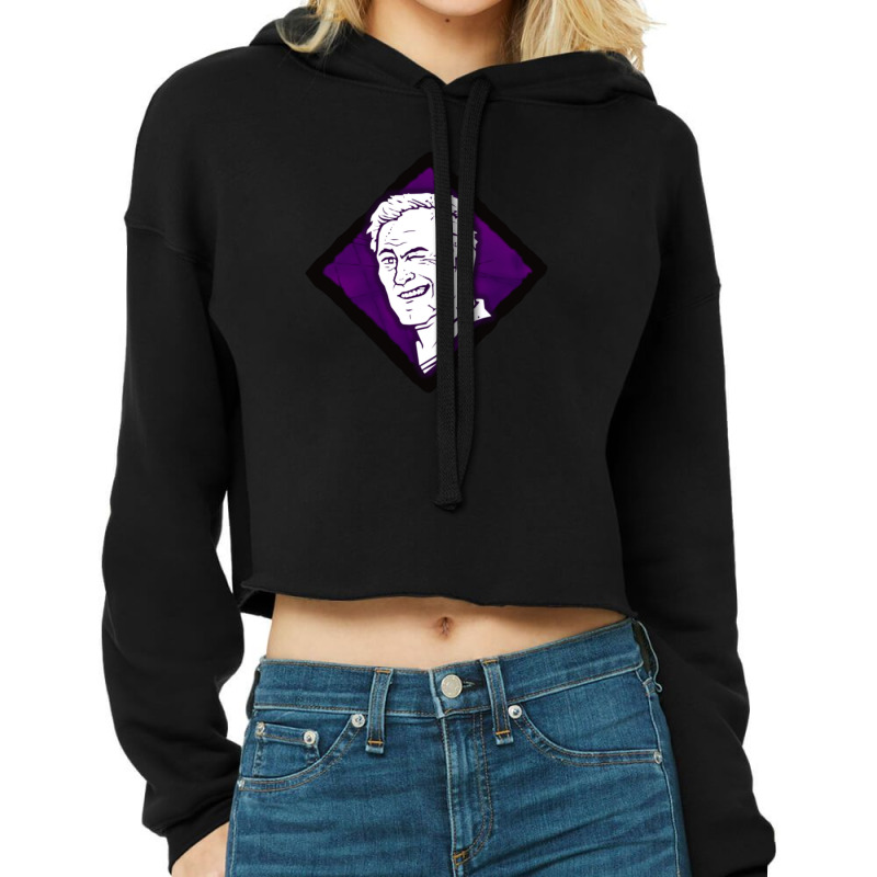 Flip Flop Hq Diamond Perk Inspired Splash Art Cropped Hoodie by FeytenJoreto | Artistshot