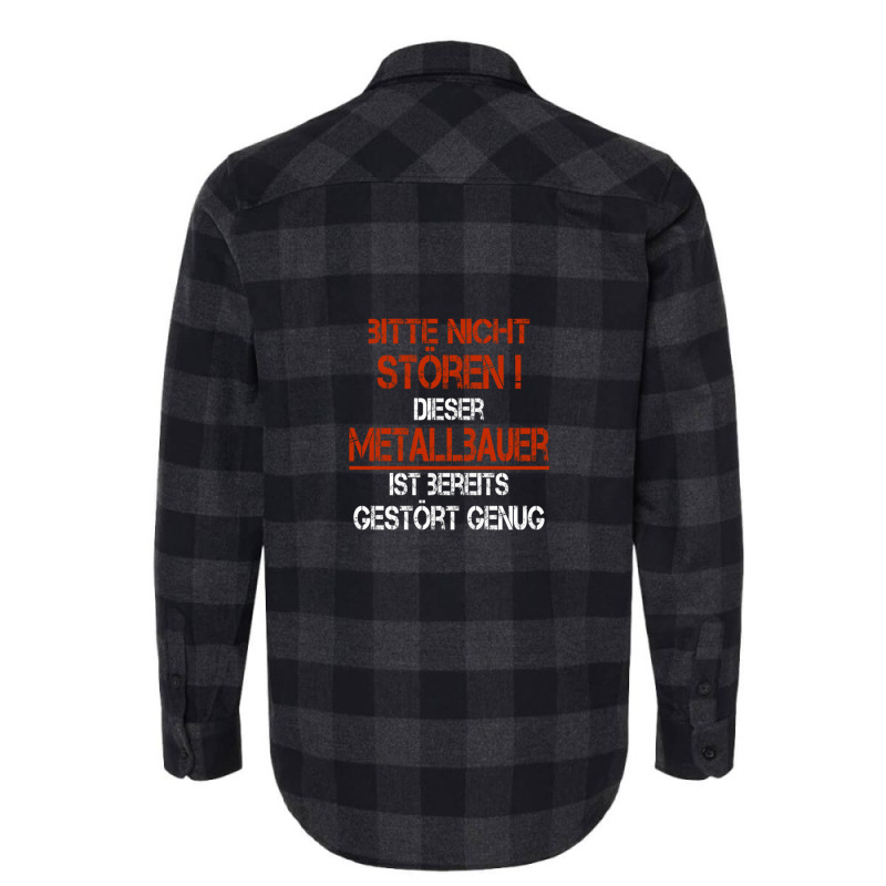 Metal Builder Funny Saying Flannel Shirt | Artistshot