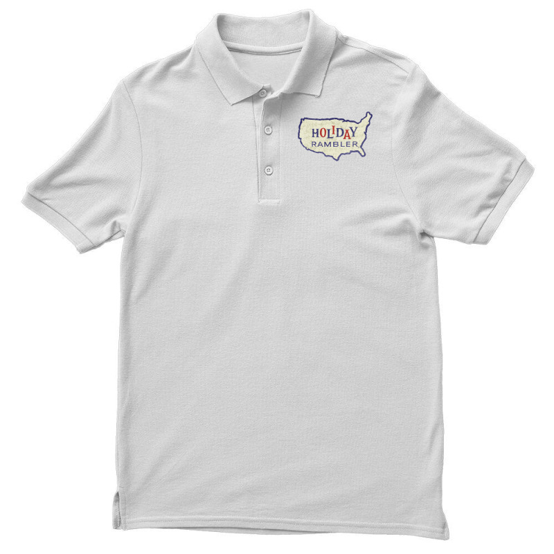 Holiday Rambler   Vintage Camper Series Men's Polo Shirt by nianaraegana | Artistshot