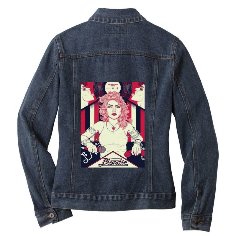 Cassete Lick Classic Ladies Denim Jacket by FrederickWoten | Artistshot