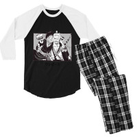 Luffy And Zoro   One Piece Men's 3/4 Sleeve Pajama Set | Artistshot