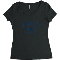 Saugerties South New York Ny Vintage Athletic Sports Design Women's Triblend Scoop T-shirt | Artistshot