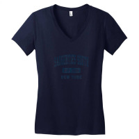 Saugerties South New York Ny Vintage Athletic Sports Design Women's V-neck T-shirt | Artistshot