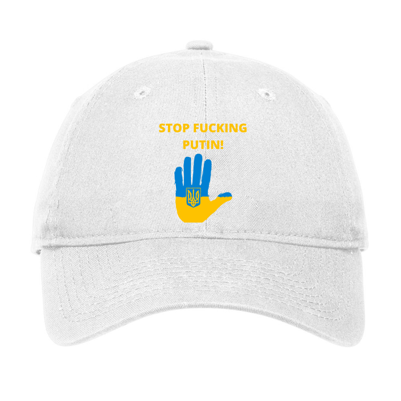 Stop F#cking Putin! Adjustable Cap by wolfieDesign | Artistshot