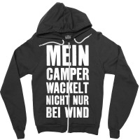 Bus Camper Van Wildcamp Camping T Shirt Zipper Hoodie | Artistshot