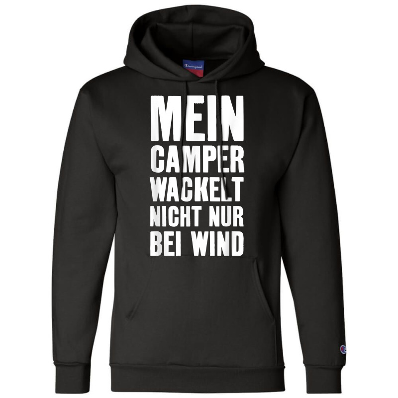 Bus Camper Van Wildcamp Camping T Shirt Champion Hoodie | Artistshot