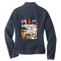 Grand Better Theft Call Auto Saul 4 Ladies Denim Jacket | Artistshot