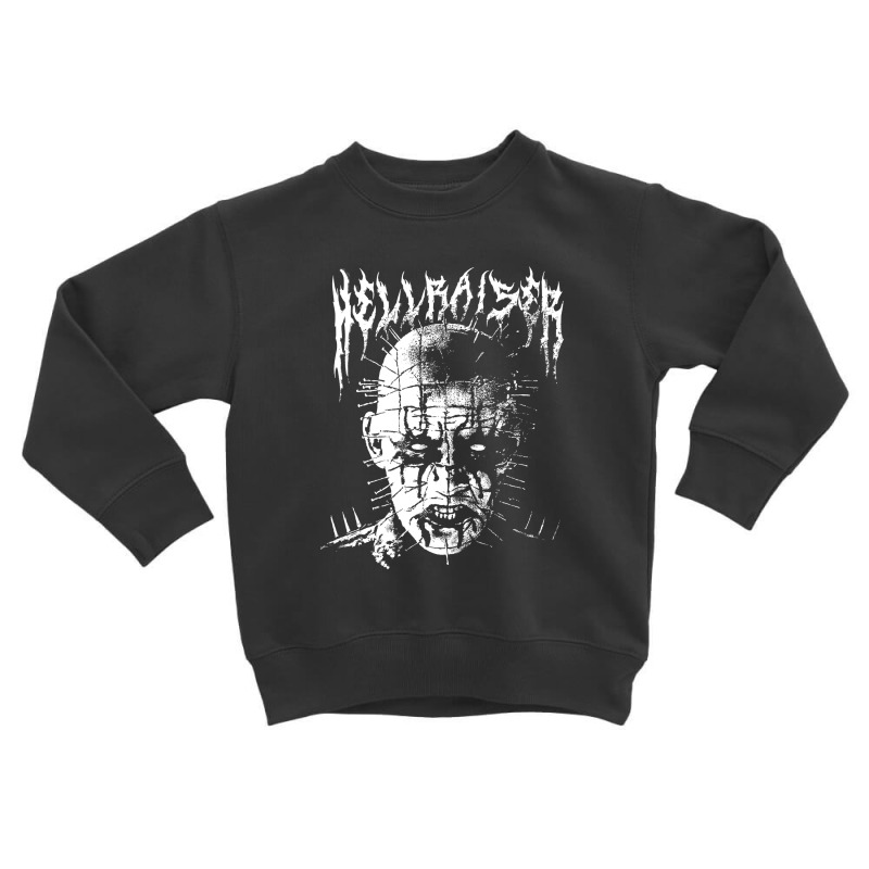 Black Metal Pinhead Toddler Sweatshirt by jadedward23 | Artistshot