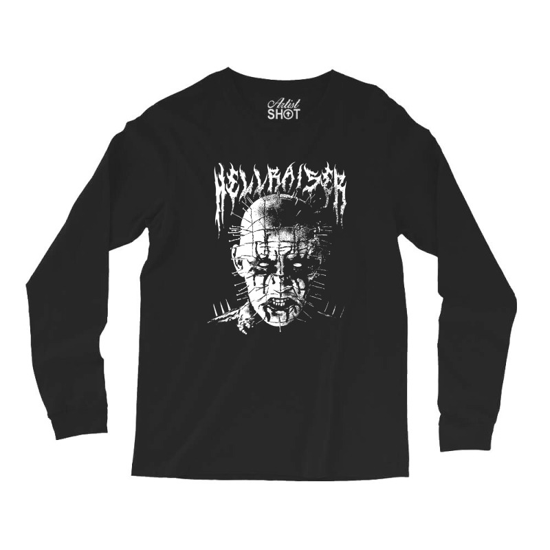 Black Metal Pinhead Long Sleeve Shirts by jadedward23 | Artistshot