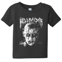 Black Metal Pinhead Baby Tee | Artistshot