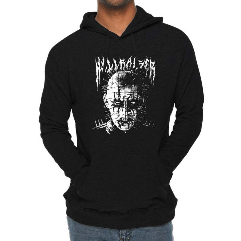 Black Metal Pinhead Lightweight Hoodie by jadedward23 | Artistshot